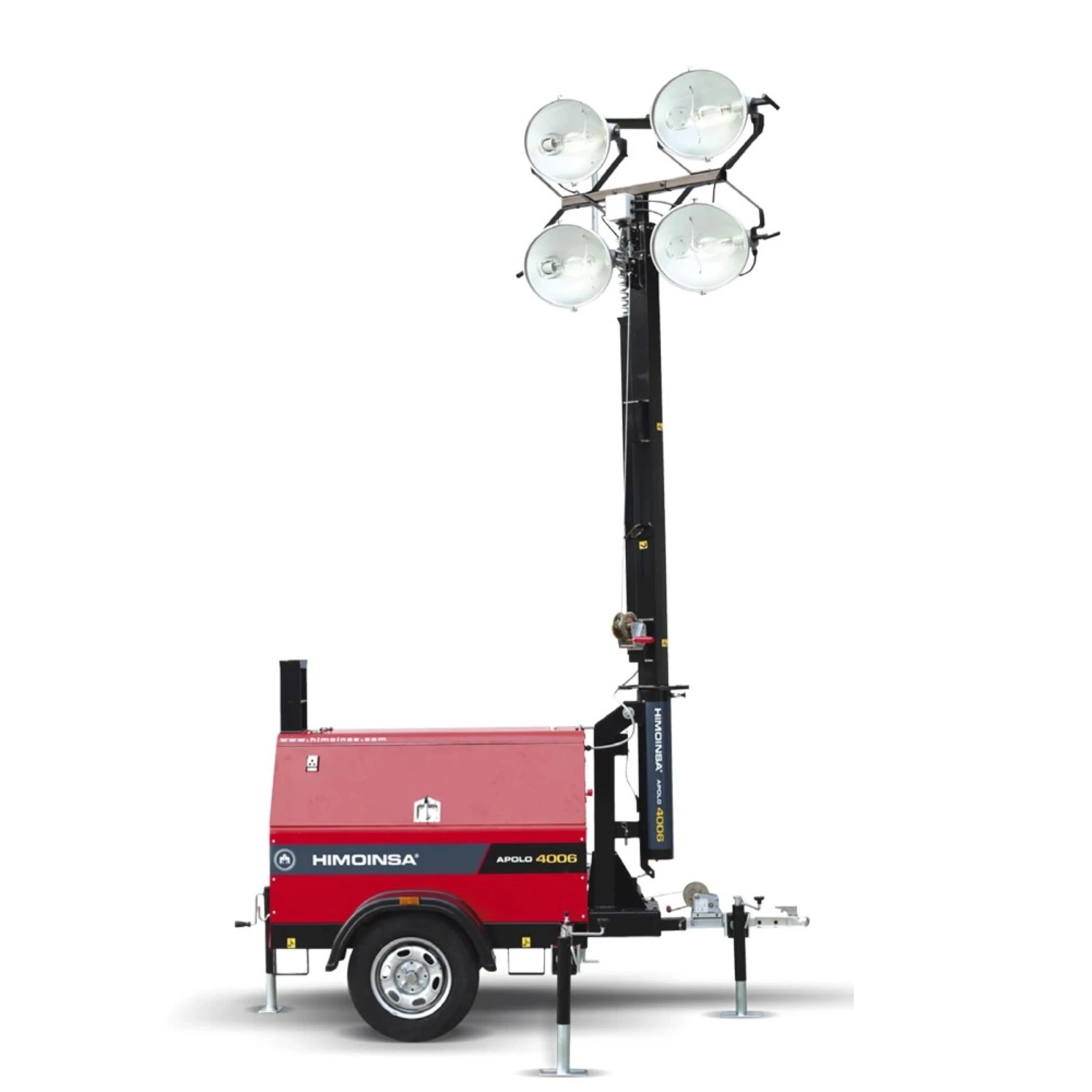 Geradores e Torres de Iluminação